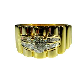 1.3ctw Diamond Men's Ring 14K