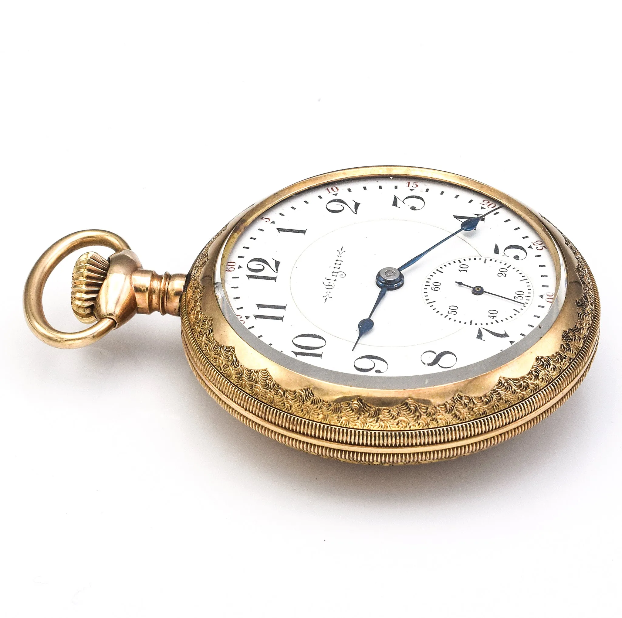 Antique 1901 Elgin 23 Jewels Size 18 Hand Wind Pocket Watch