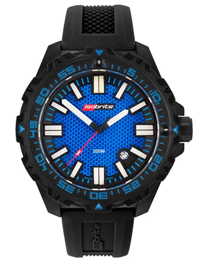 ArmourLite Isobrite Afterburner Limited Edition Mens Watch - Blue Dial -Silicone