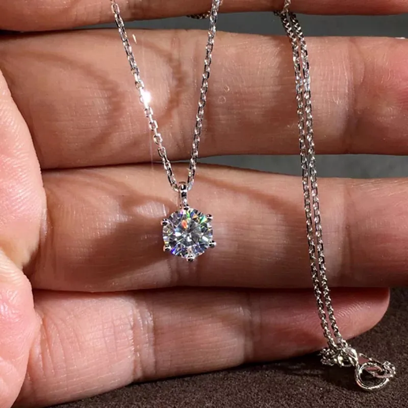 AURORA Moissanite Diamond Necklace