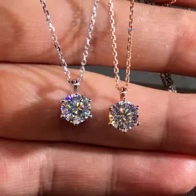 AURORA Moissanite Diamond Necklace