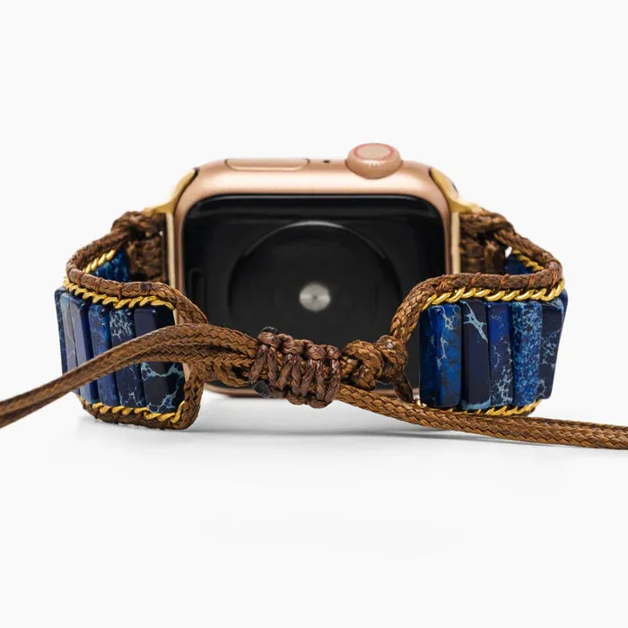 Azure Lapis Lazuli Apple Watch Strap