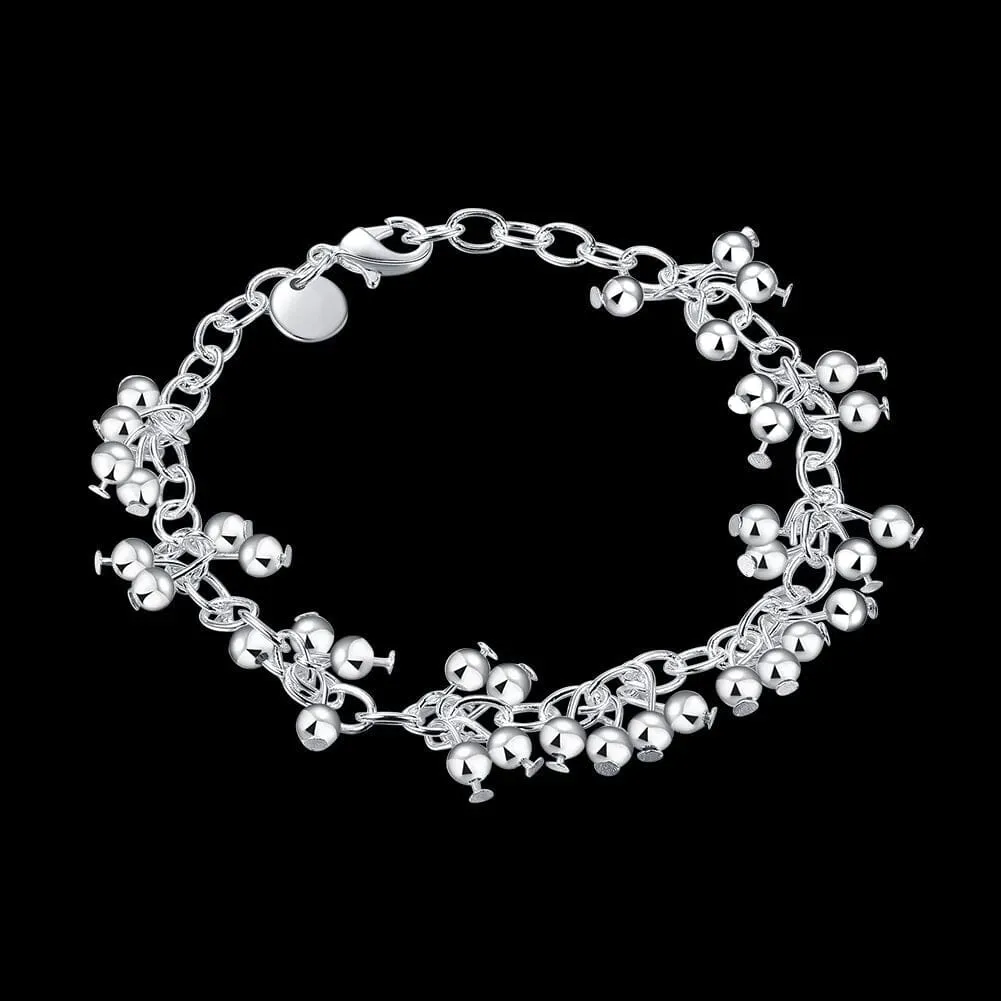 Beautiful Gorgeous Charm Bracelet - 925 Sterling Silver