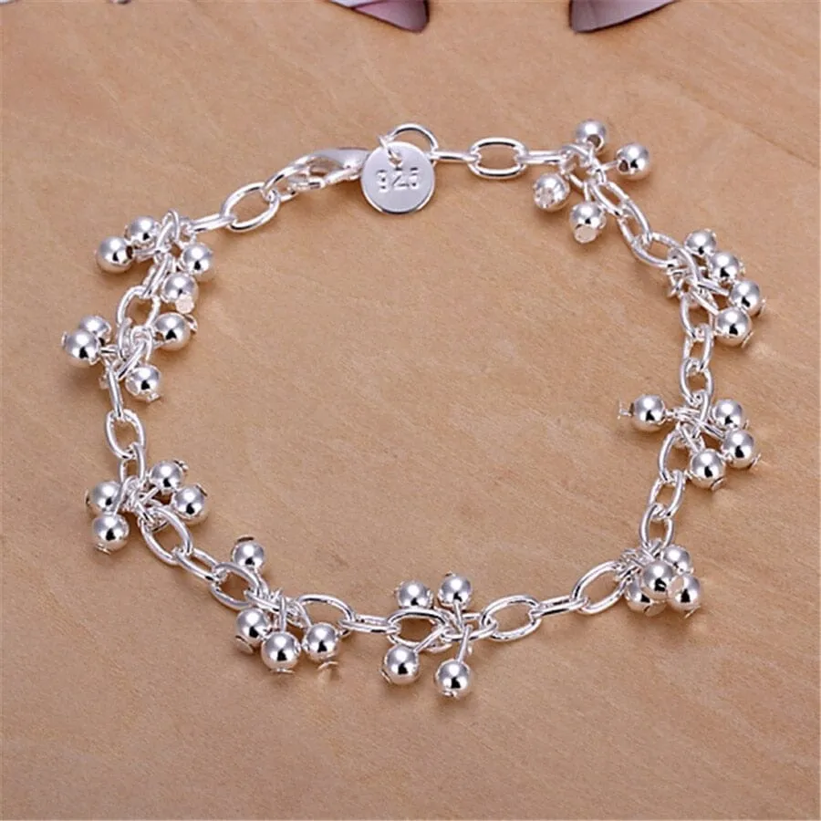 Beautiful Gorgeous Charm Bracelet - 925 Sterling Silver