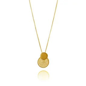 BLANCH GOLD PENDANT NECKLACE FILIGREE