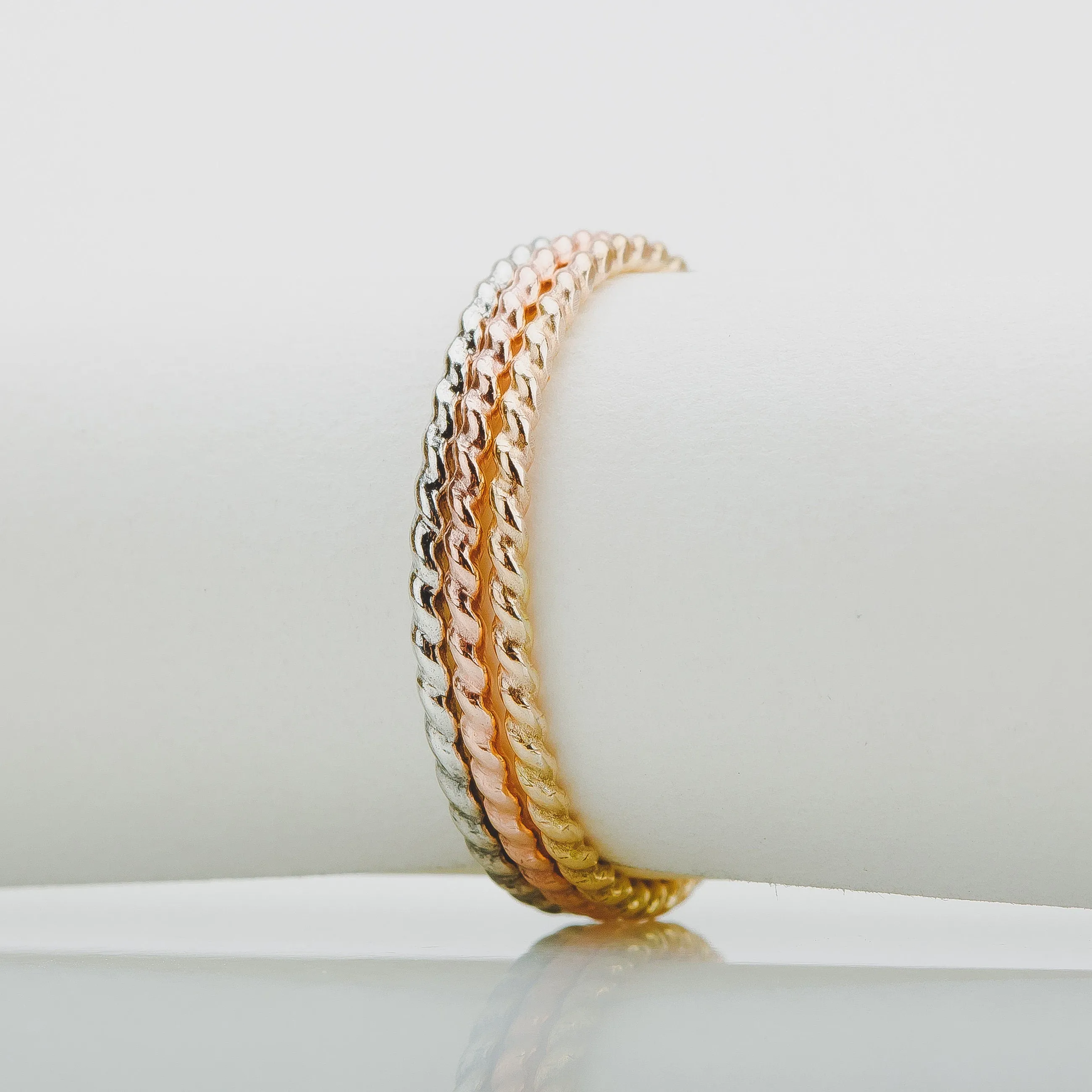 Braided Rope Stacking Ring