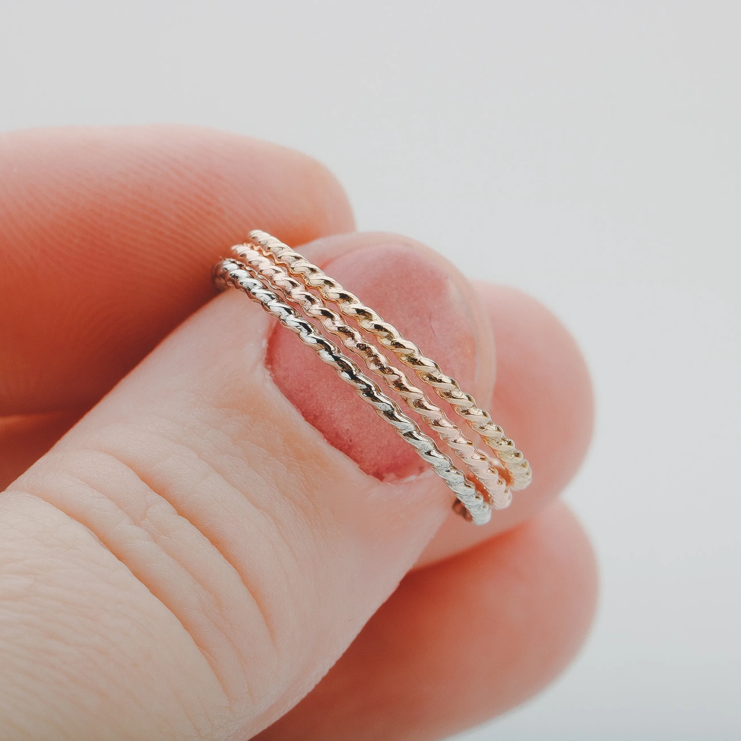 Braided Rope Stacking Ring