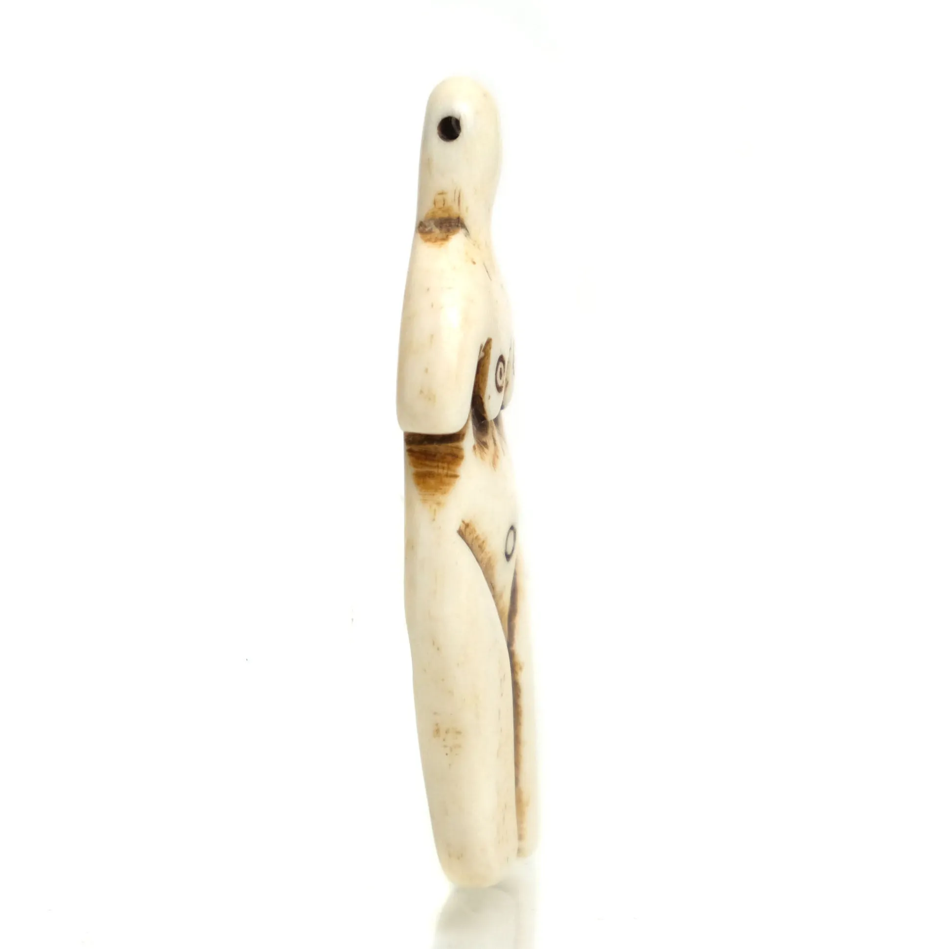 Carved Bone Pendant