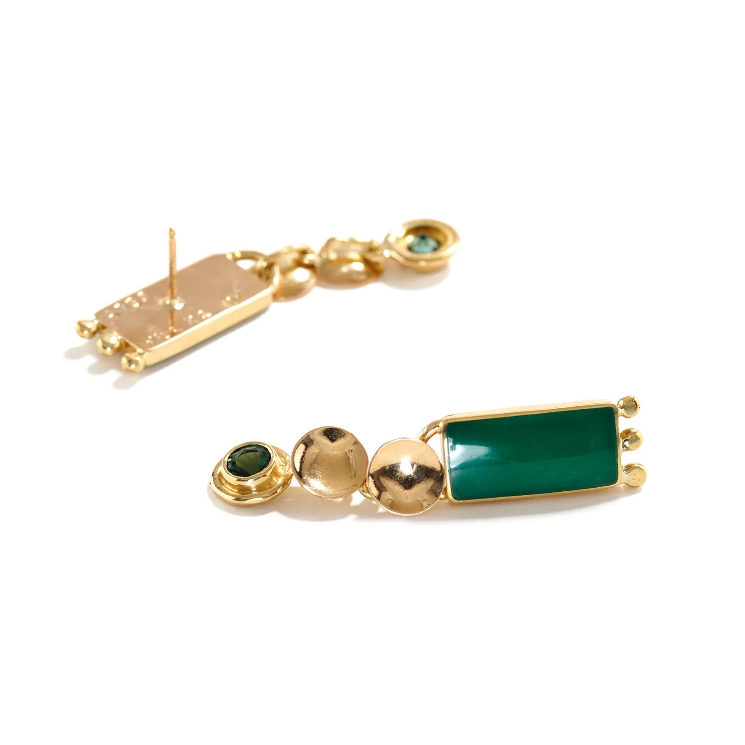 Chrysoprase Earrings