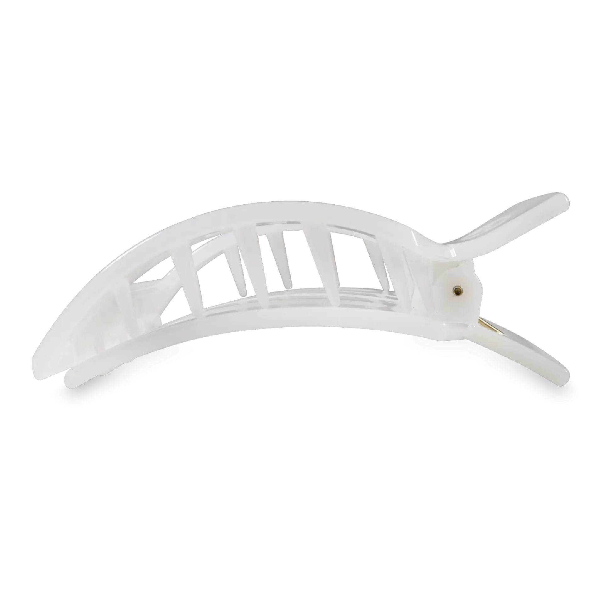 Coconut White Large Flat Square Clip