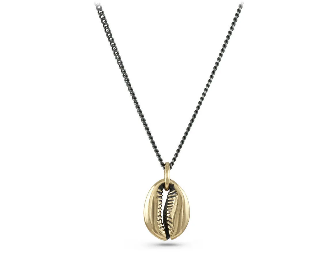 Cowrie Shell Necklace - Bronze