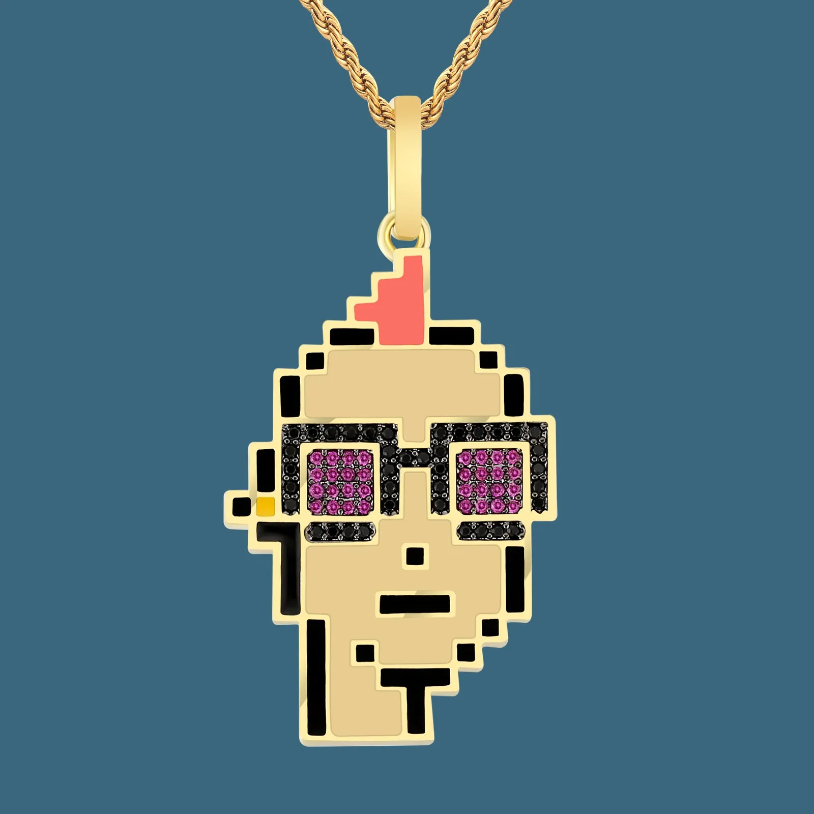 Crypto Punk NFT Pendant #2