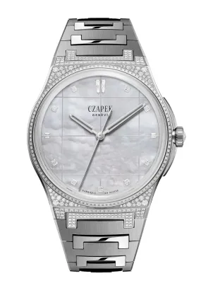 Czapek Antarctique S La Carte Des Nuages Misty White Diamond | LE