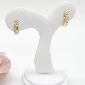 Diacut Clip Earrings 18K Gold