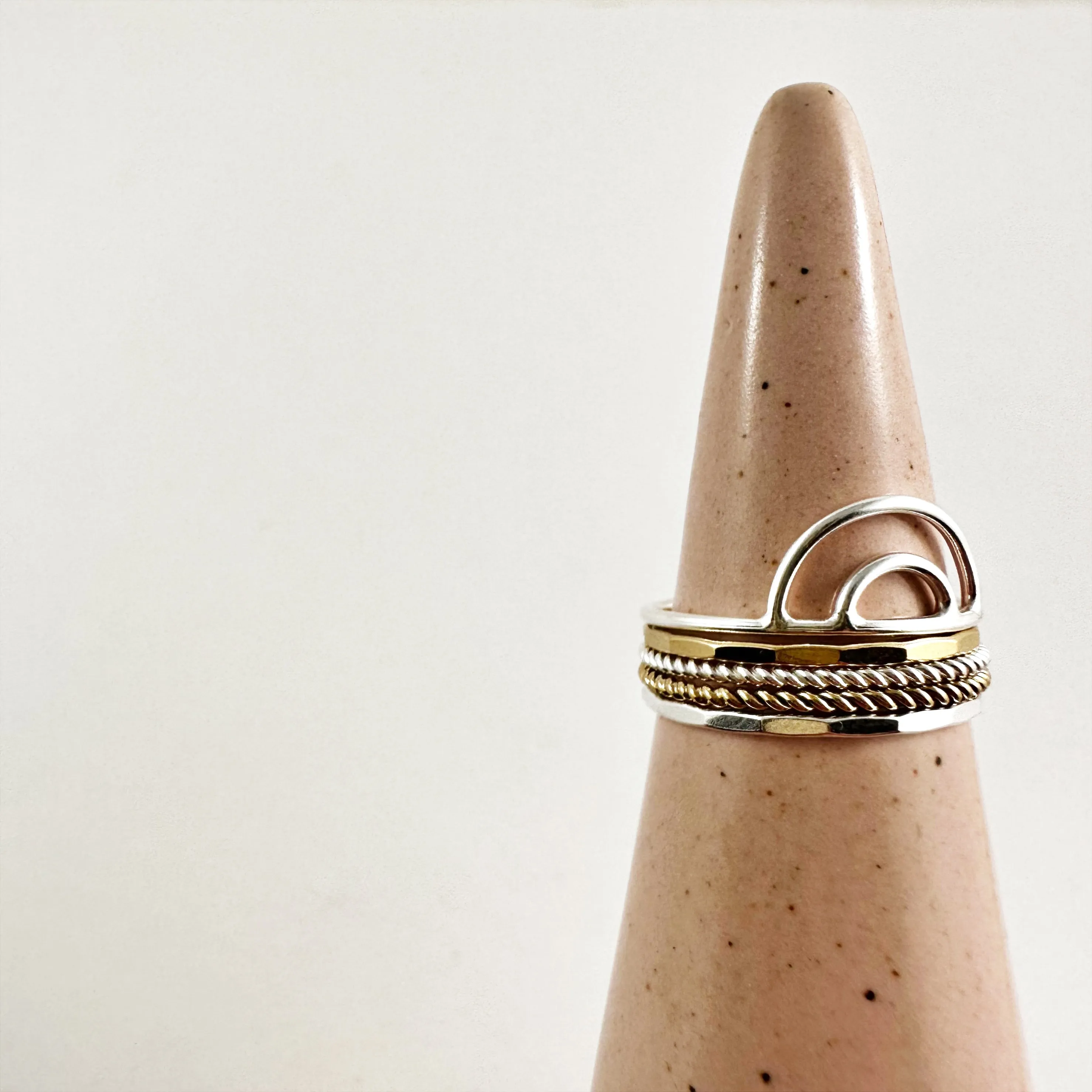 Everlast Stacking Rings - Sterling Silver