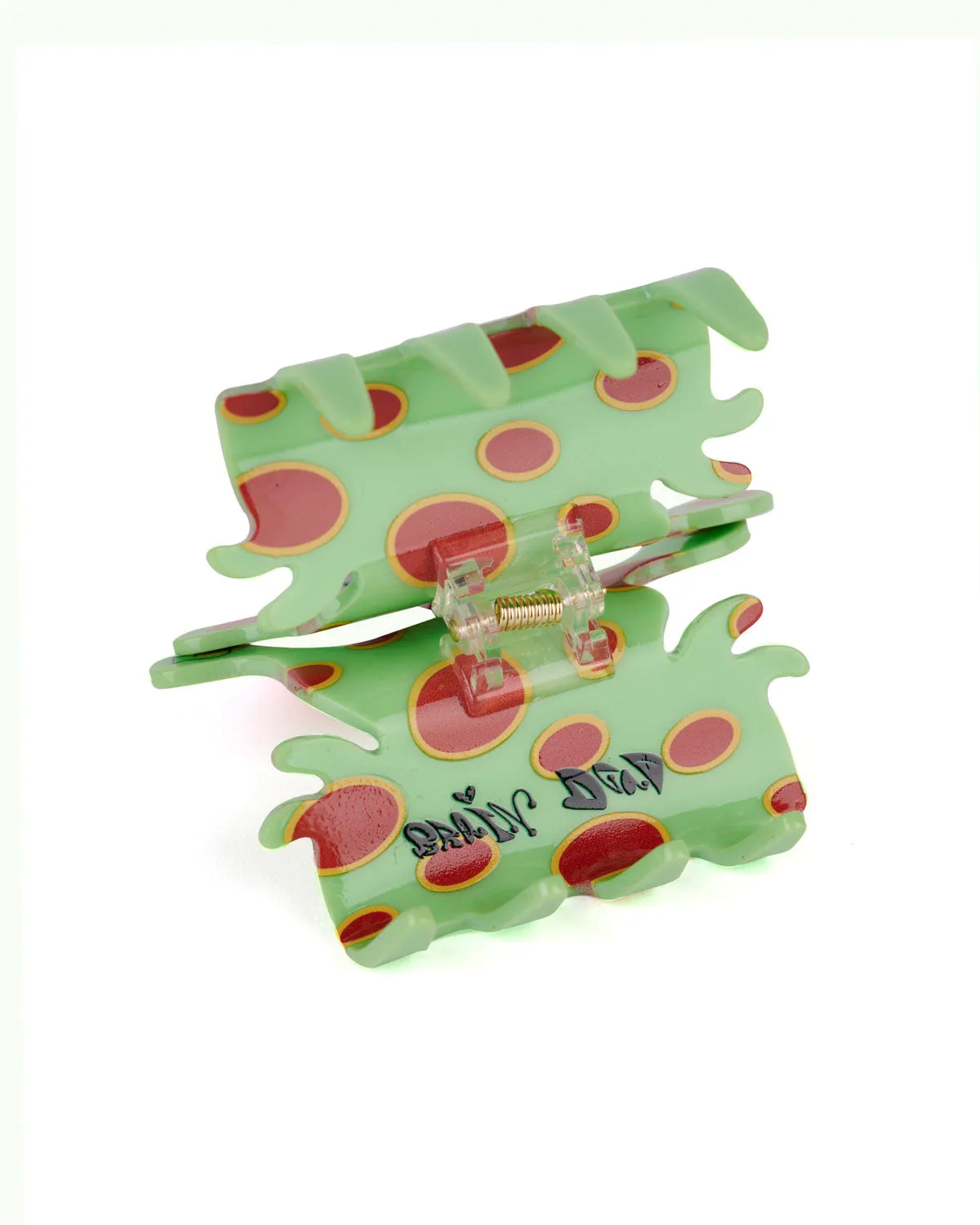 Gaspar Butterfly Hair Clip - Green