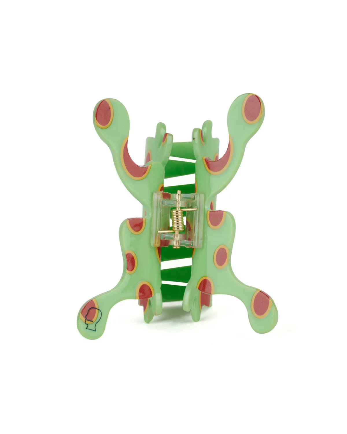 Gaspar Butterfly Hair Clip - Green