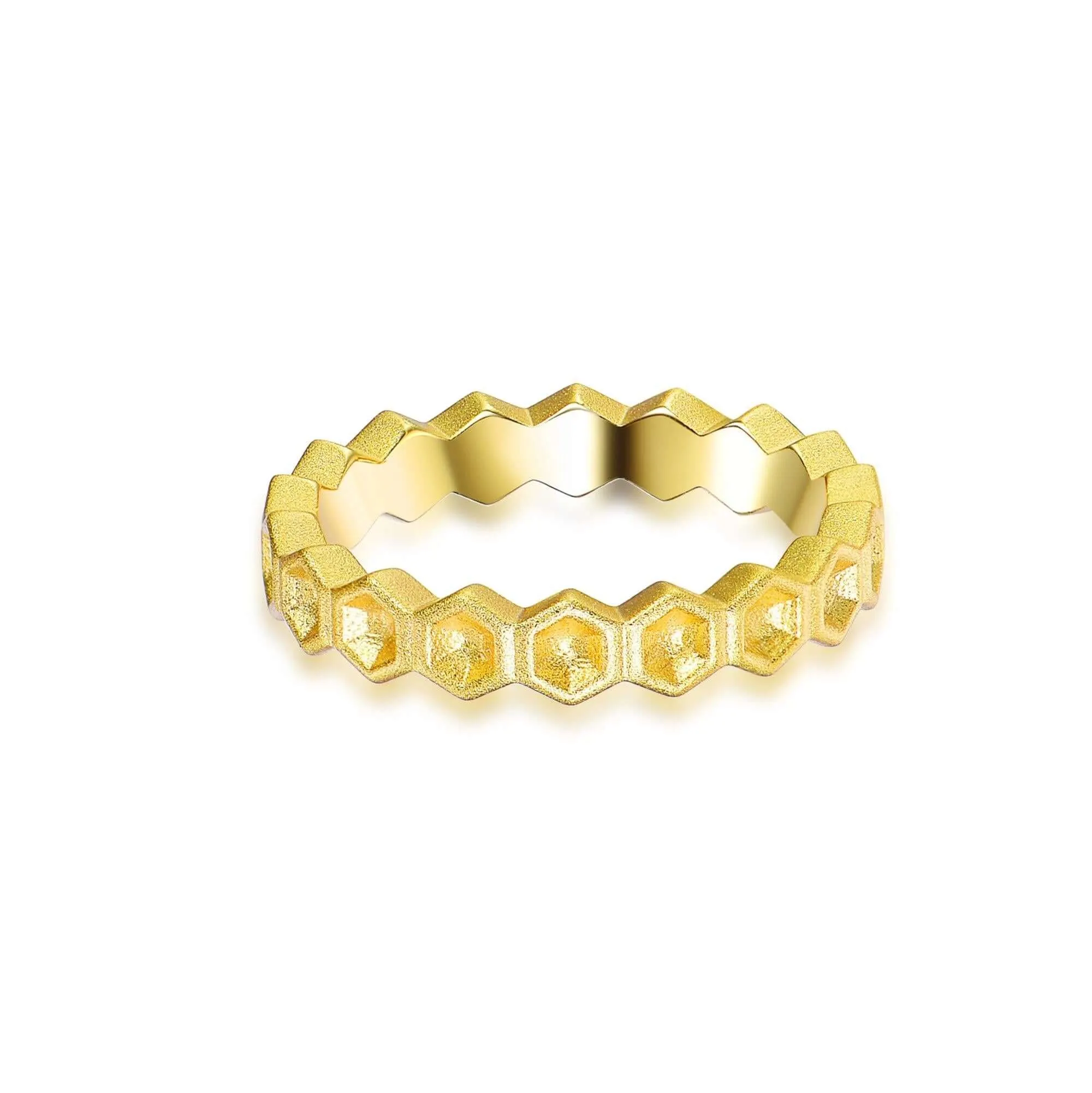 Honeycomb Ring Life With MaK’s Honeycomb Bee Kind Jewelry Collection