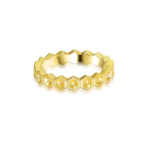 Honeycomb Ring Life With MaK’s Honeycomb Bee Kind Jewelry Collection