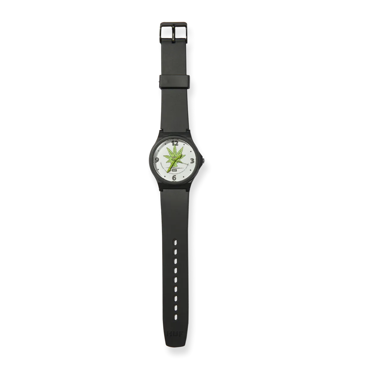 HUF GREEN BUDDY WATCH-BLACK