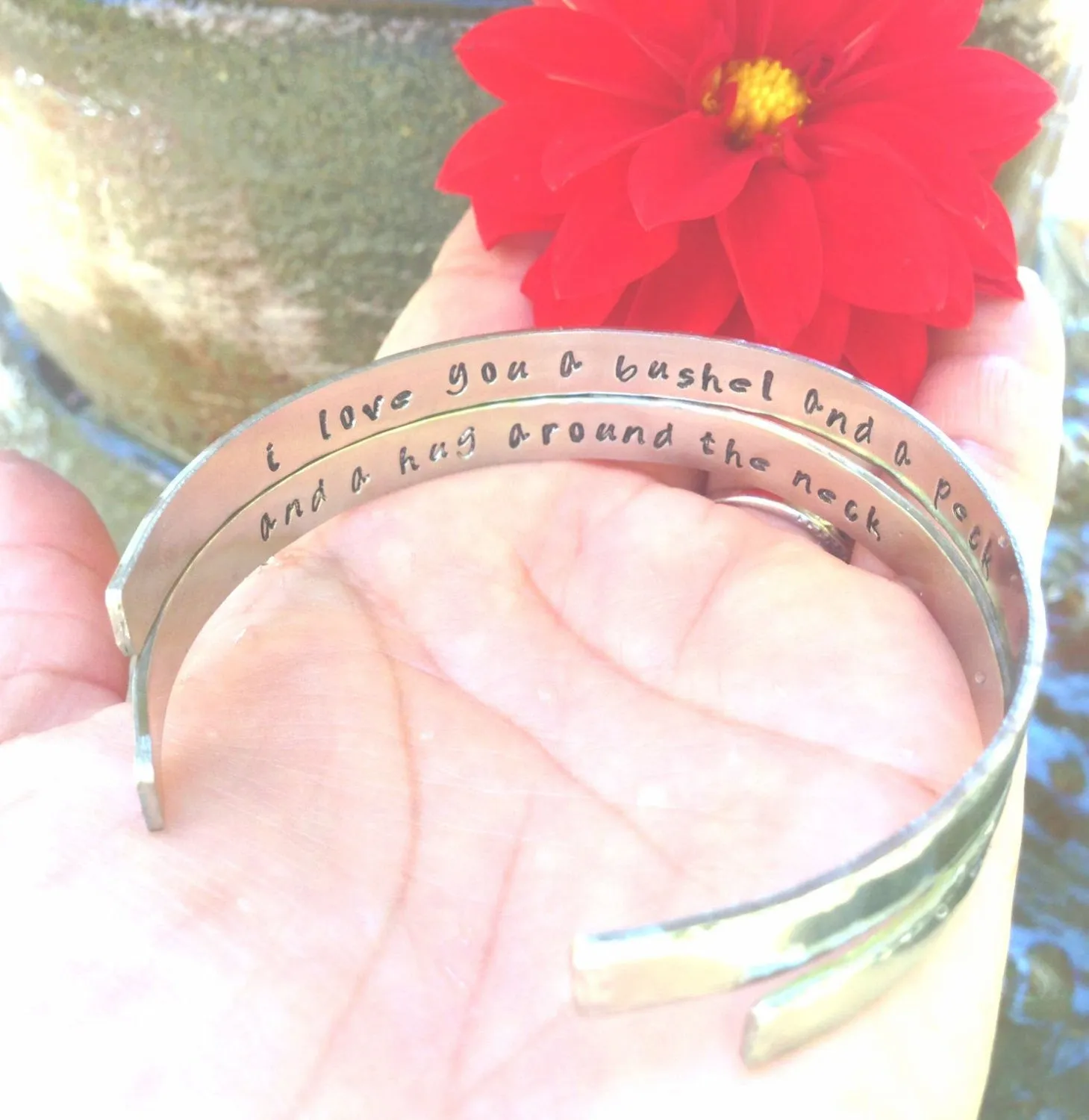 I Love You A Bushel And A Peck Bracelet