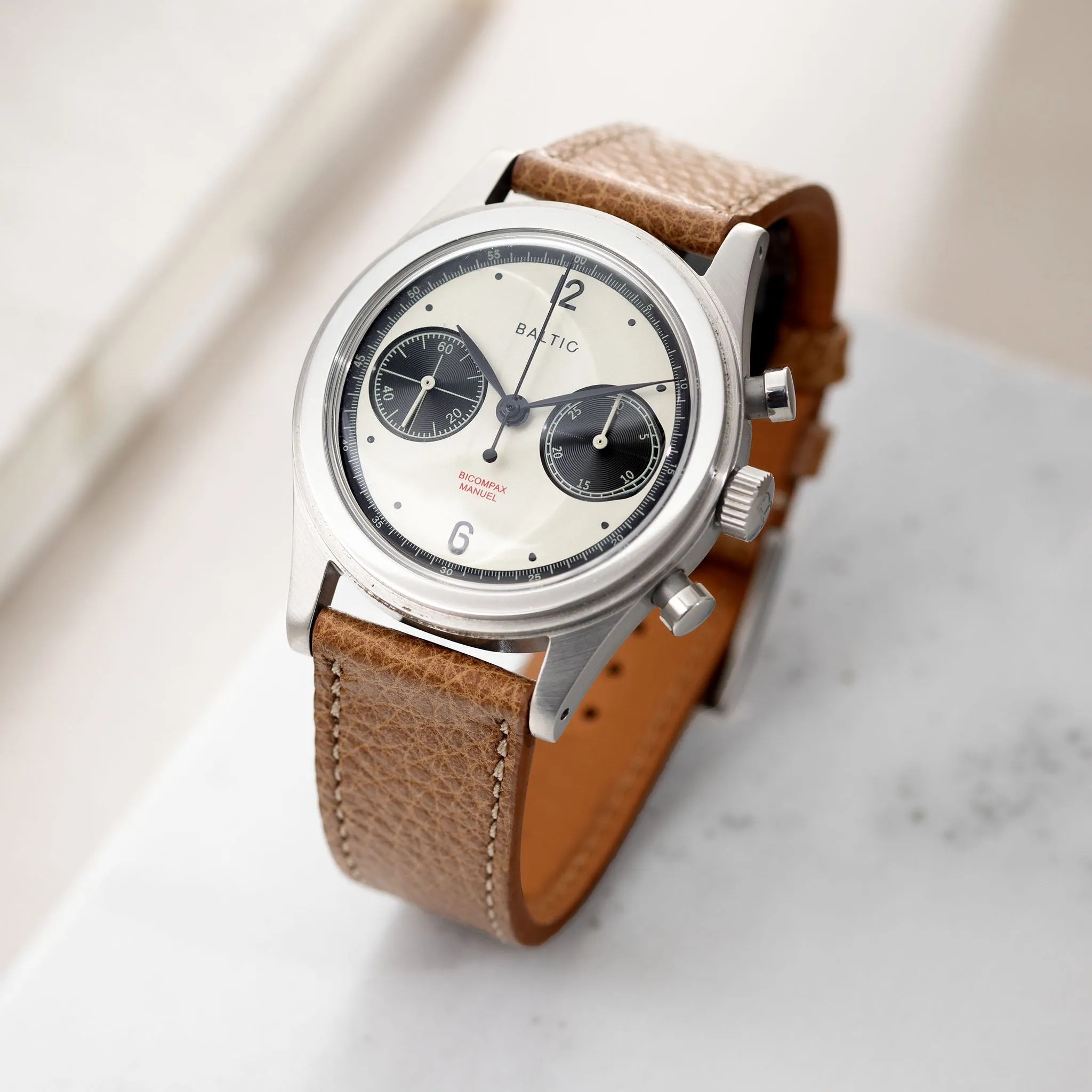 Kansas Brown Leather Watch Strap