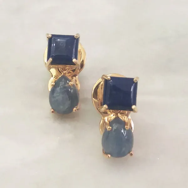 Lapiz Lazuli & Kyanite Separates Earrings