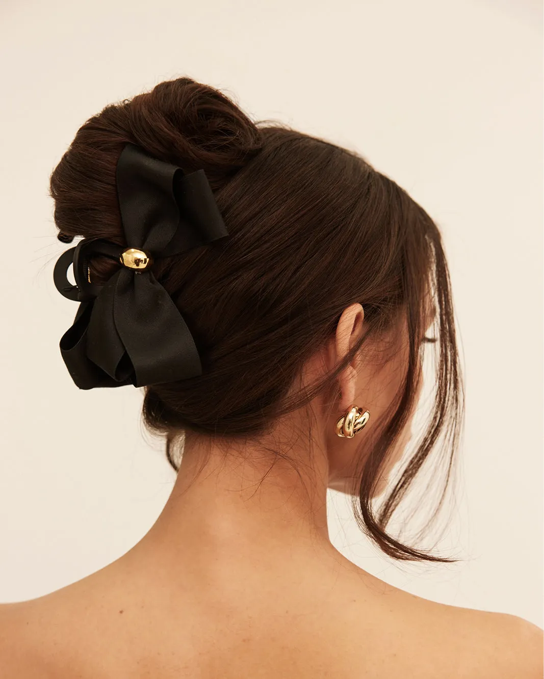 LEIA BOW CLIP - BLACK