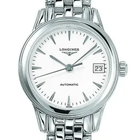 Longines Flagship 26MM Automatic White Dial Stainless Steel Watch L42744126