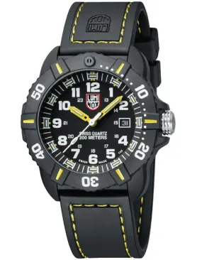 Luminox Coronado 44mm Tactical Watch - Black Dial - Yellow Accents - 200m