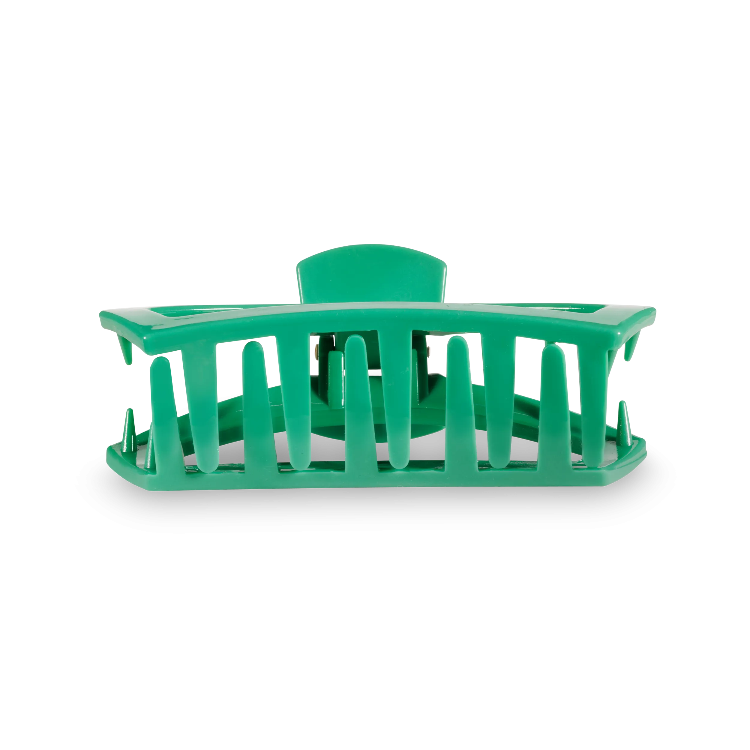 Medium Teleties Open Claw Clip - Green Come True