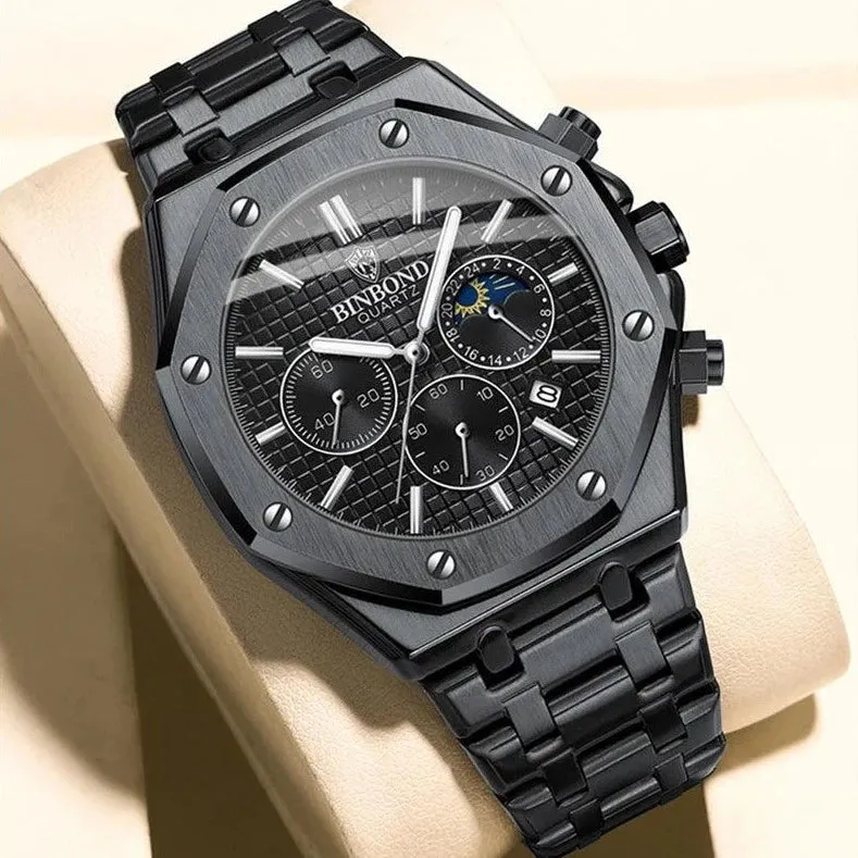 Men's Simple Quartz Luxury Fashion Sport Wristwatch - HQ8147