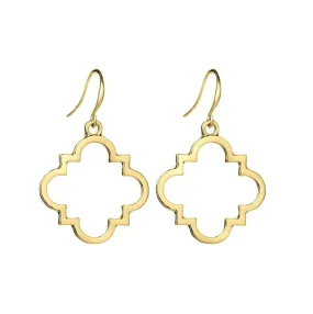 Moroccan Muse Drop Earrings Gold