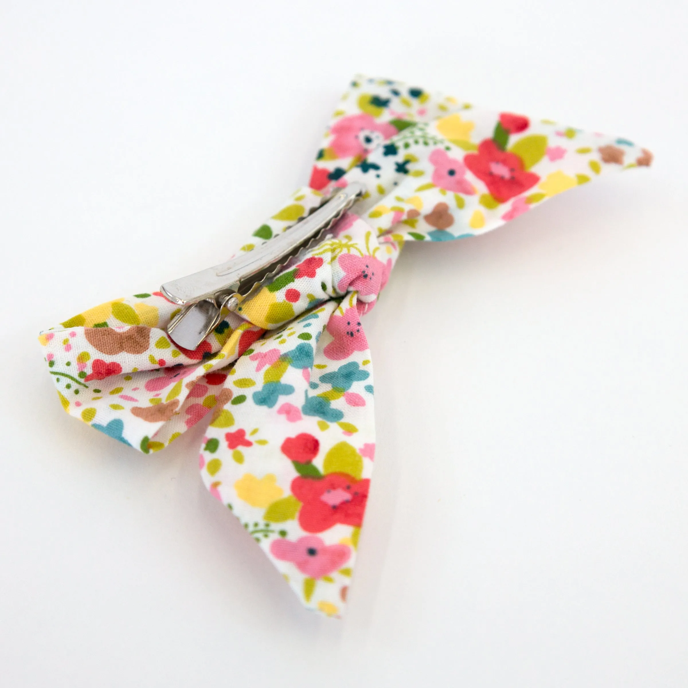 oh baby! Hair Bow Clip - Wild Flower Garden - Multi