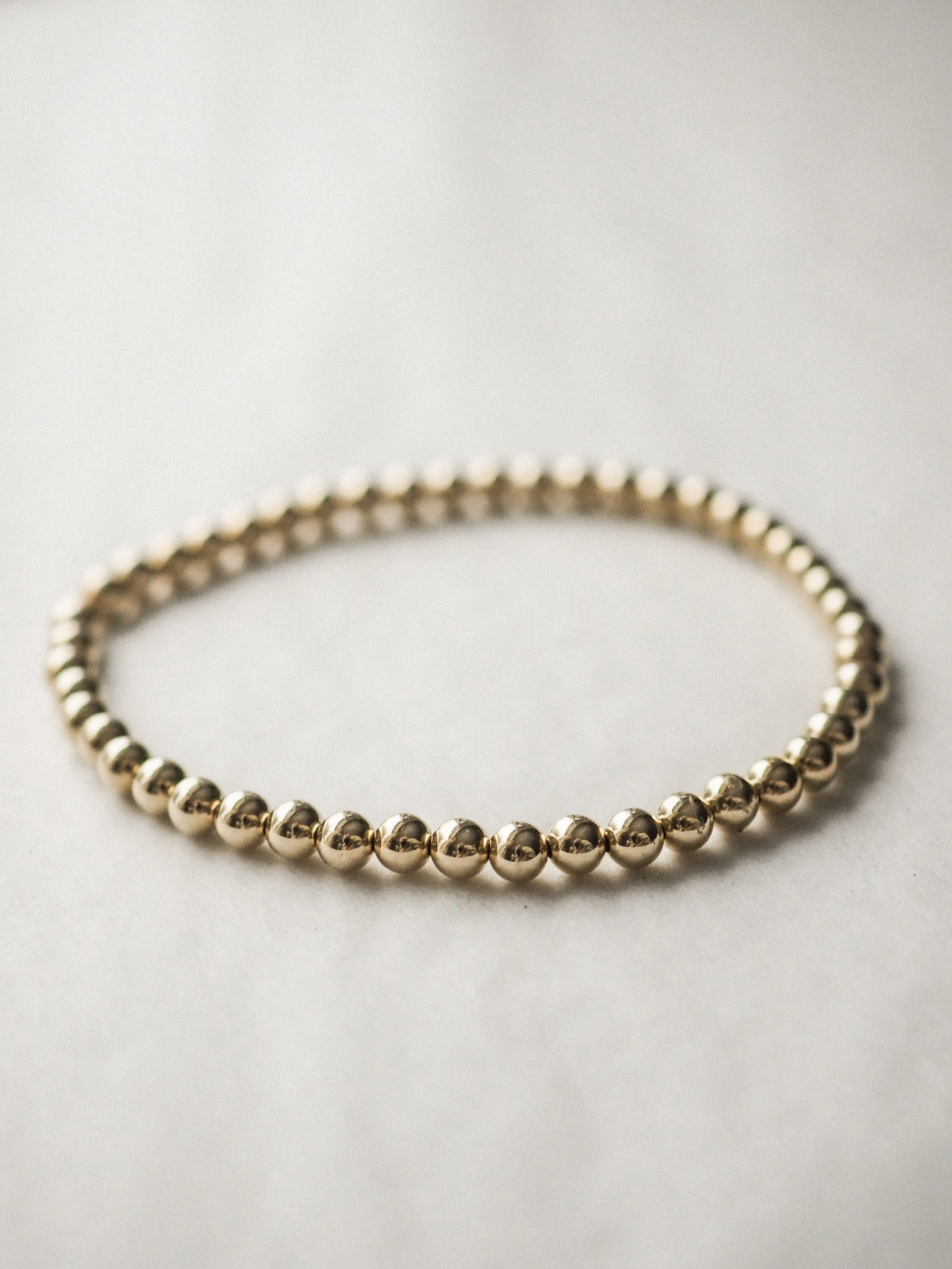 PENNIE BRACELET | 4MM BEADS