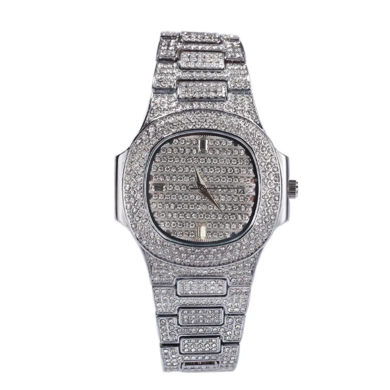 Premium CZ Diamond Quartz Watch