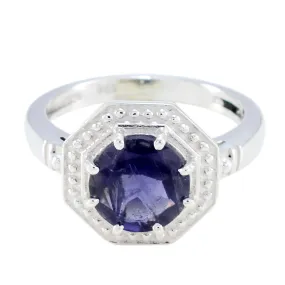 Pulchritudinous Gems Iolite Solid Silver Rings Luxury Jewelry Brands