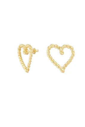 "Heart" earrings