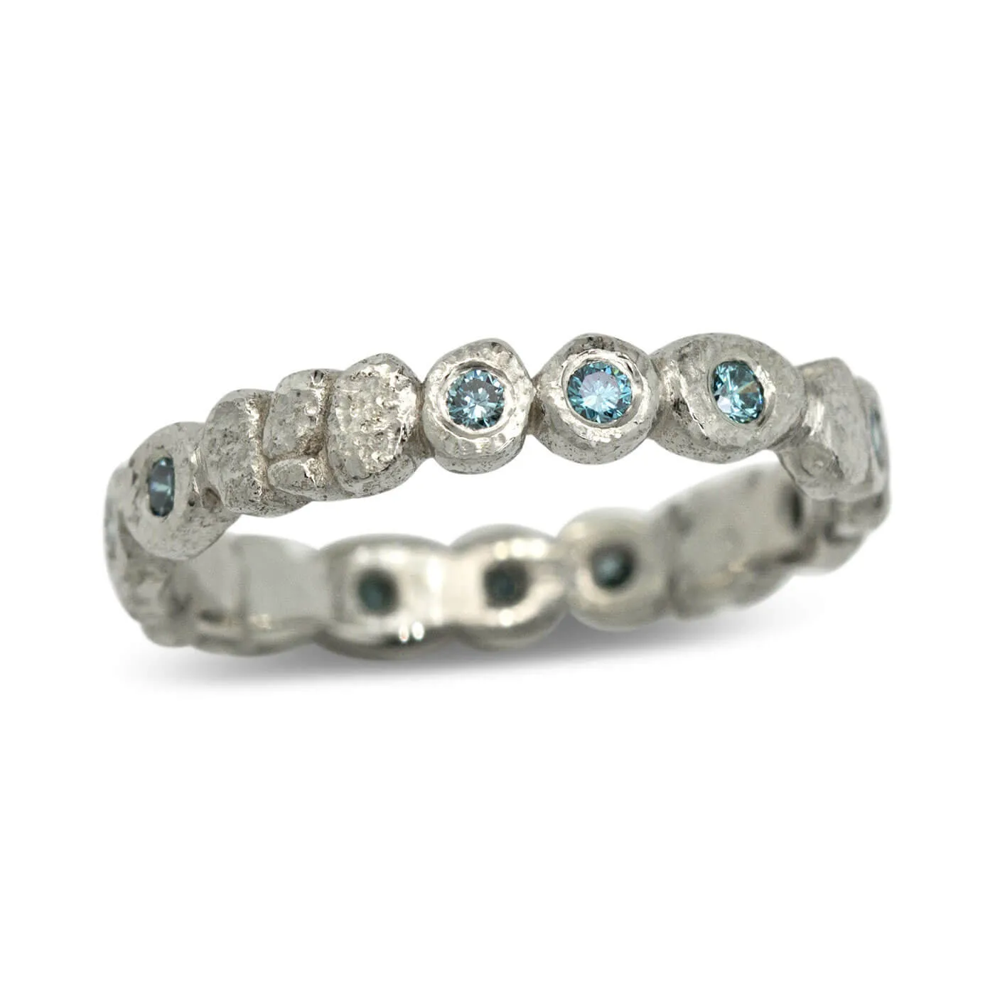 Rocky Stream Band with Blue Diamonds