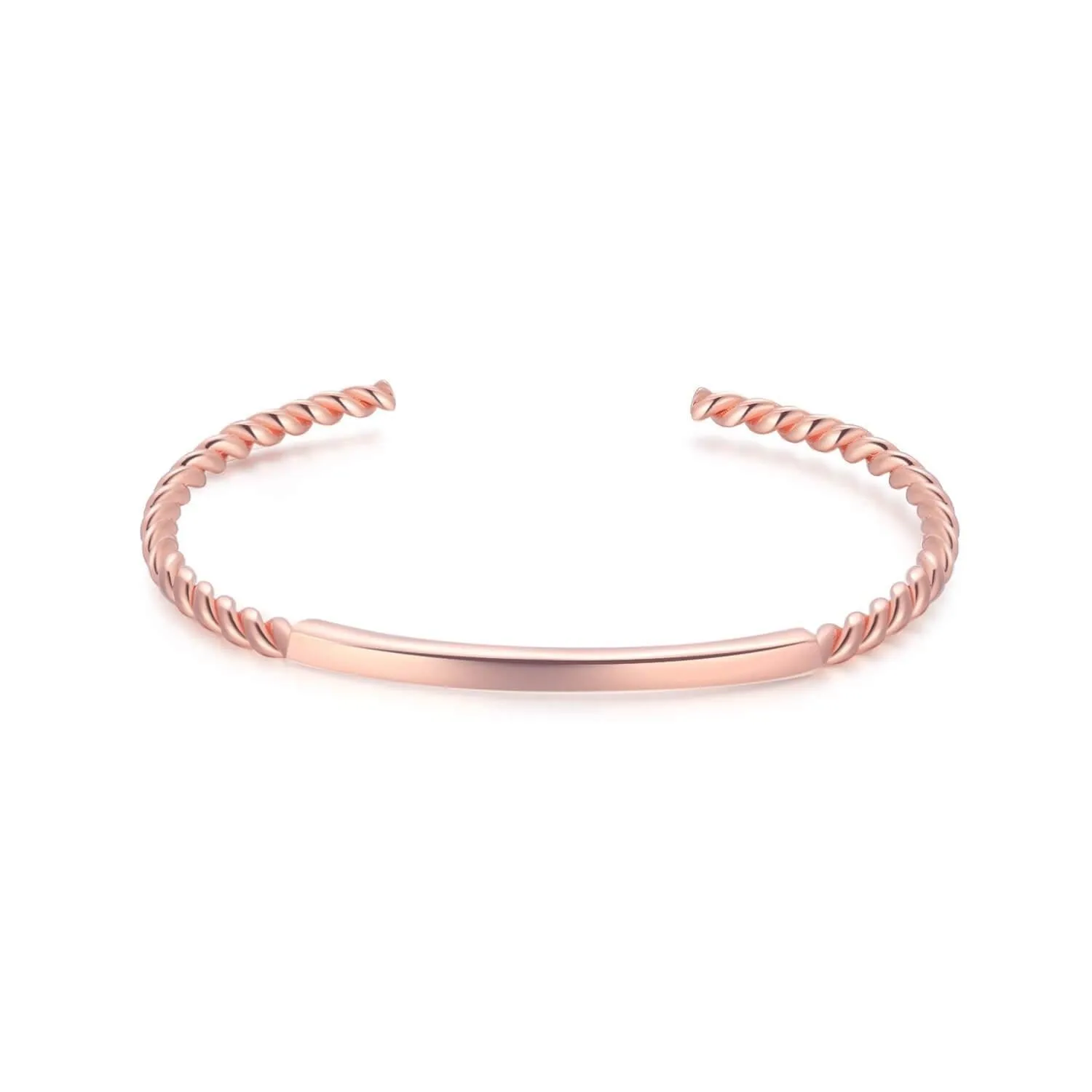 Simple Open Bangle Cuff Bracelet