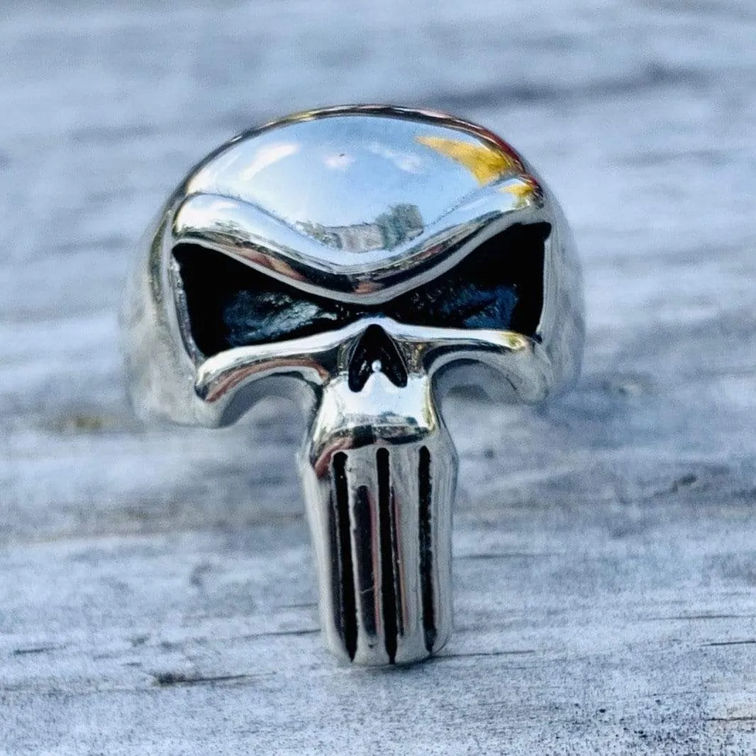 Skull Ring - Silver - R50