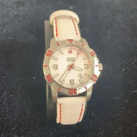 Swiss Army NIB White Watch