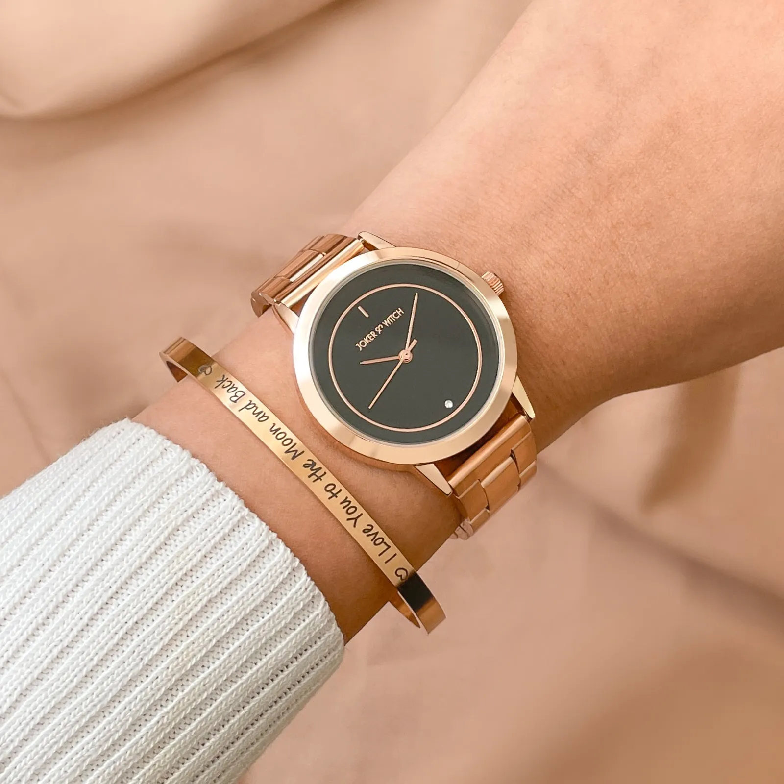 Tatyana Rosegold Watch Bracelet Stack