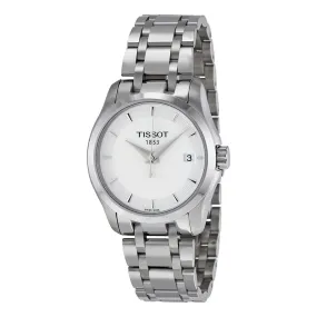 Elegant Tissot Couturier Lady Watch, 32mm Stainless Steel, Model T0352101101100