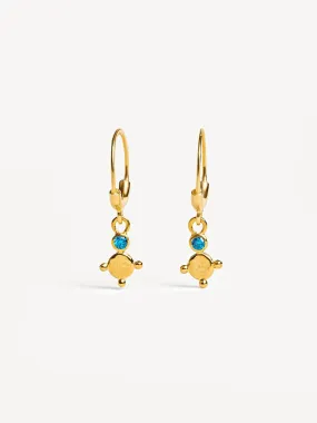 Trisha Charm Hoop Earrings