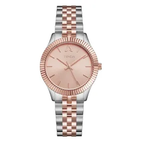 Trnda Stainless Steel Analog Women's Watch TR005L31C3-E4S7